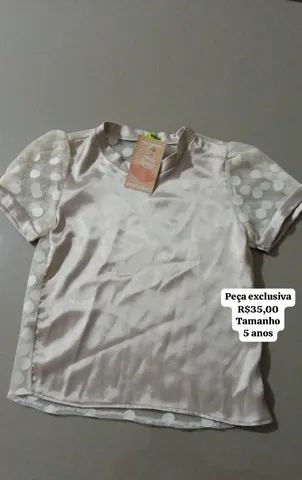 Blusa infantil exclusiva lindas e maravilhosa  - Foto 2