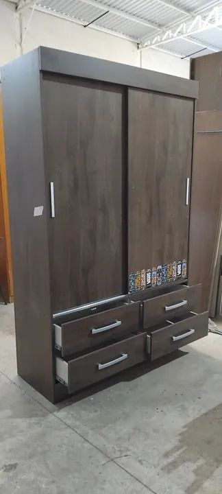 Guarda roupas USADO ENTREGA dentro de Uberlândia MG  - Foto 4