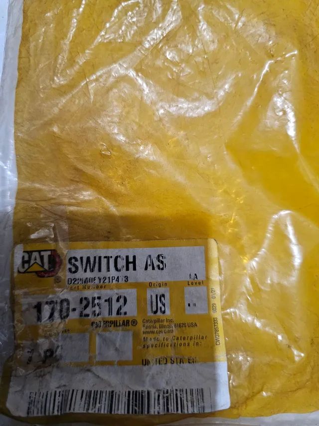 Escavadeira caminhao fora estrada carregadeira caterpillar switch novo original 1702512 - Foto 5