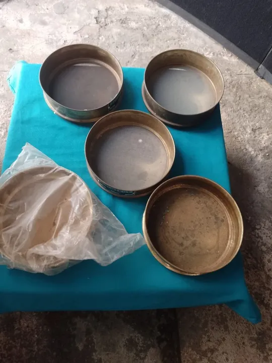 Peneira de granometria para laboratorio Solotest