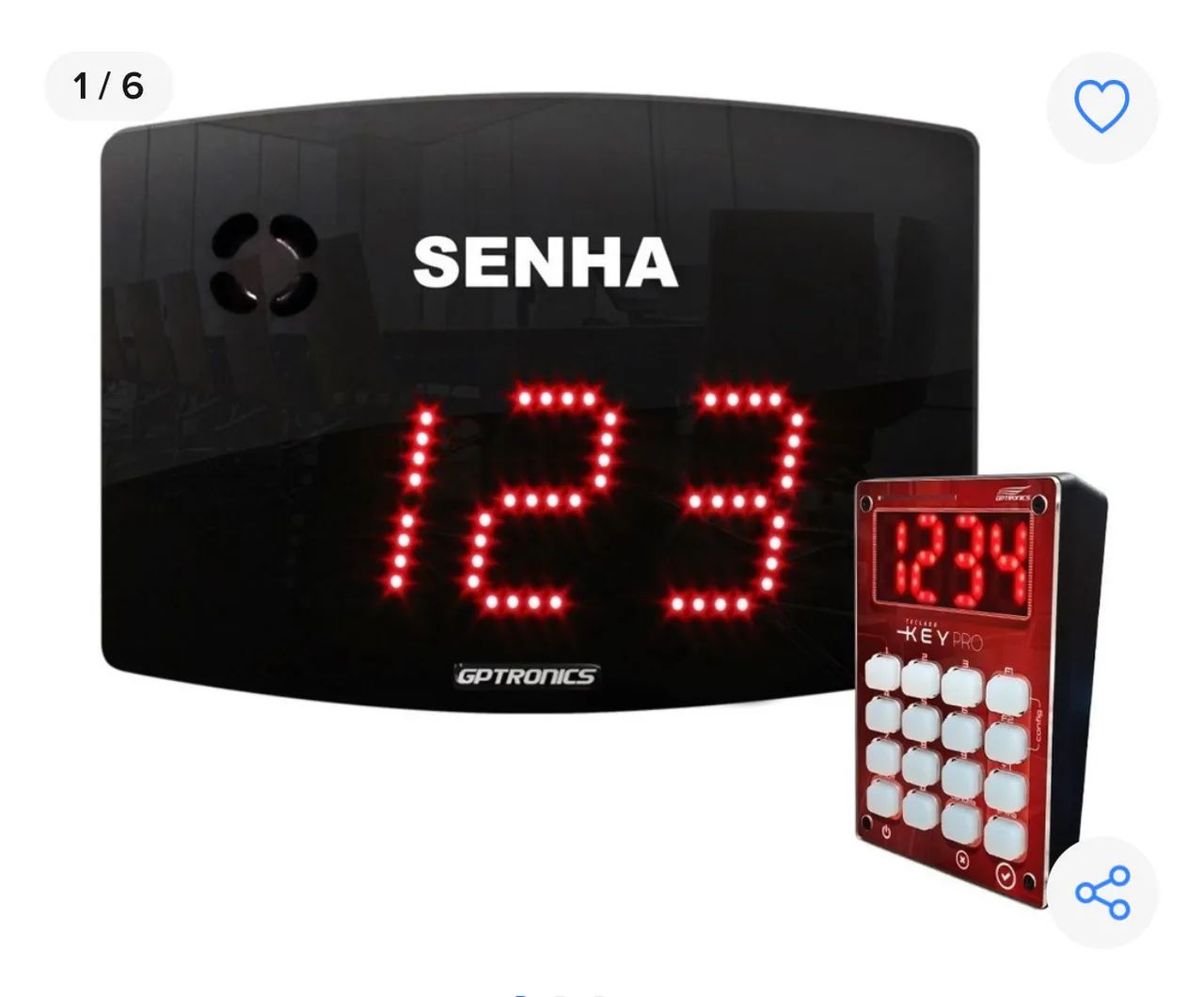 Painel com senha - Pronto para uso!