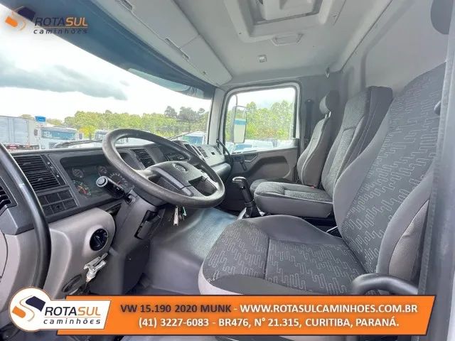 VW 15.190 2020 Munck e Cabine Suplementar - Foto 10