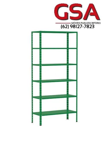 Estante de Aço Colorida c/ 6 Bandejas  - Foto 4