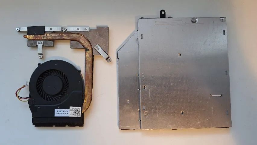 Cooler Fan Ventoinha Dell Inspiron 14z 5423 14z-5680 e gravador DVD - Foto 2