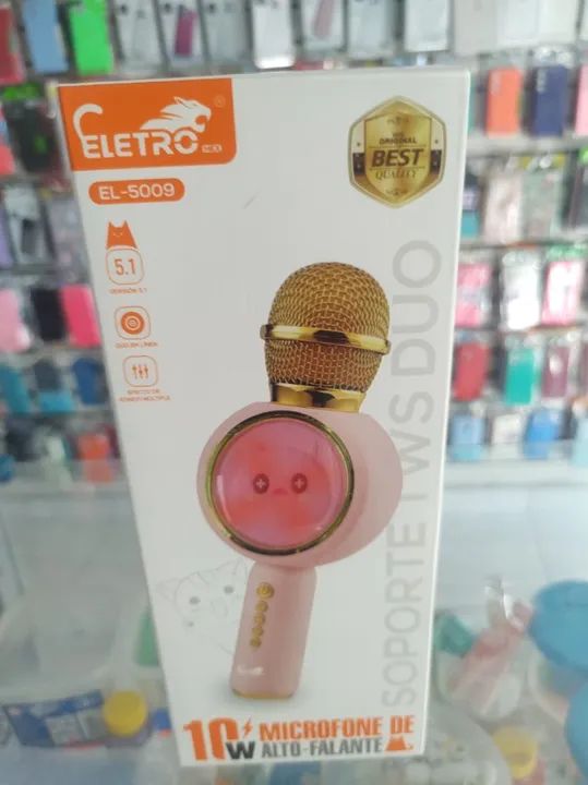 Microfone Infantil Bluetooth 10w - Foto 3