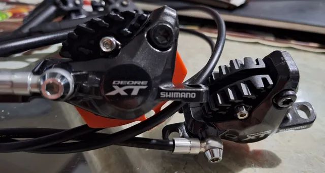 Freio hidraulico shimano deore XT - Foto 2