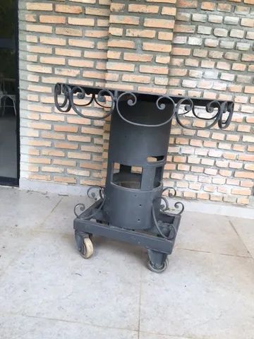 Mesa de ferro, original, design loft industrial, reforçada - Foto 2