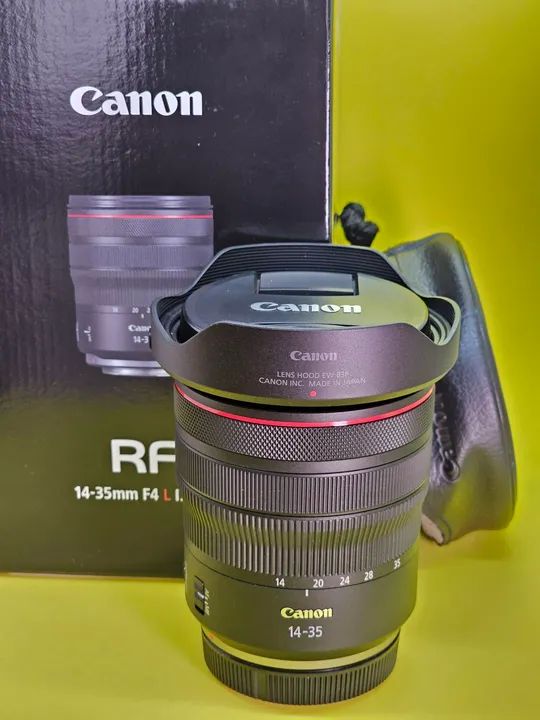 Lente Canon RF 14-35mm f/4L IS USM - 3 meses de uso! - Foto 4