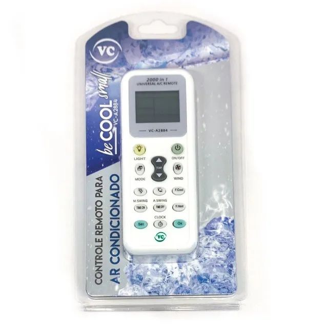 Controle Remoto Universal P/ Ar Condicionado VC-A2884 - Foto 3