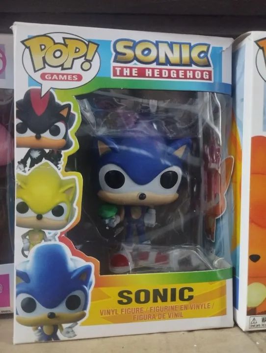 Boneco Sonic The Hedgehog - Pop! Games