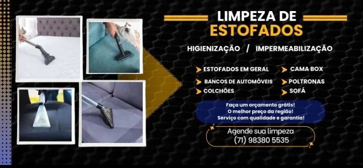 Limpeza e higienização de estofados em geral - Foto 4