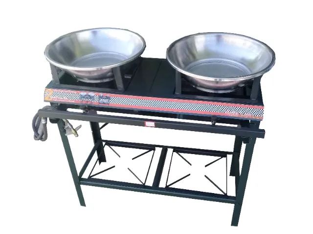 Fogão Euro com Tacho Duplo Alta Pressão - Foto 2