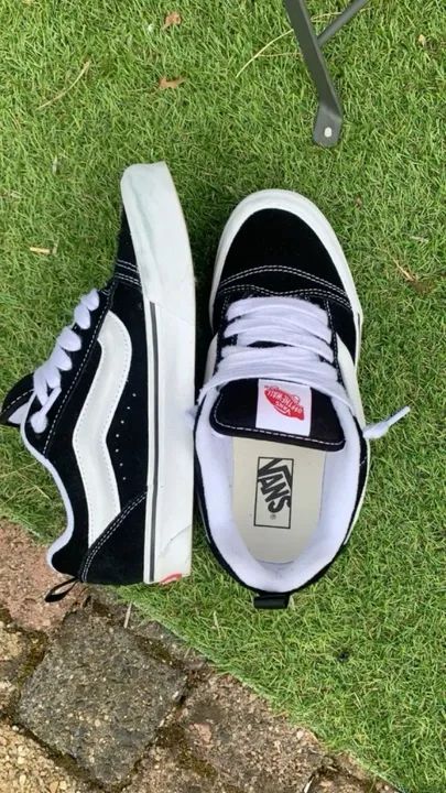 Tênis Vans Era Black Knu Estilo Moderno Casual - Foto 4
