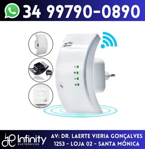 Repetidor de Wifi Amplificador Sinal