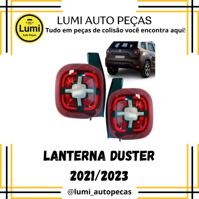 Lanterna Duster 2021/... C/Led - NOVA 