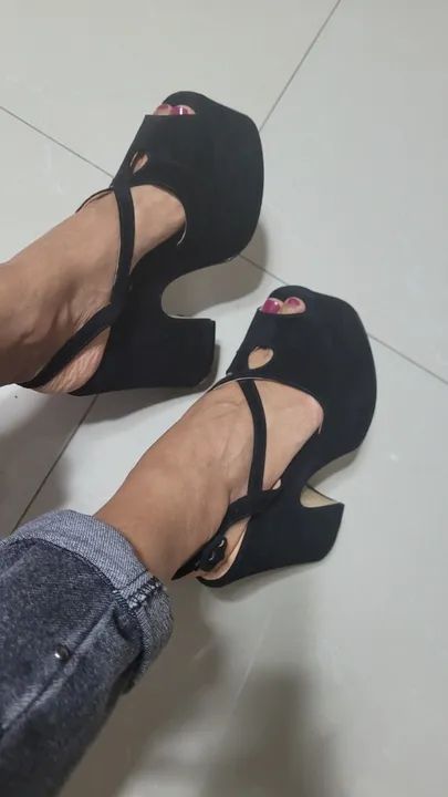 Sandália plataforma Luiza Barcelos - Foto 4