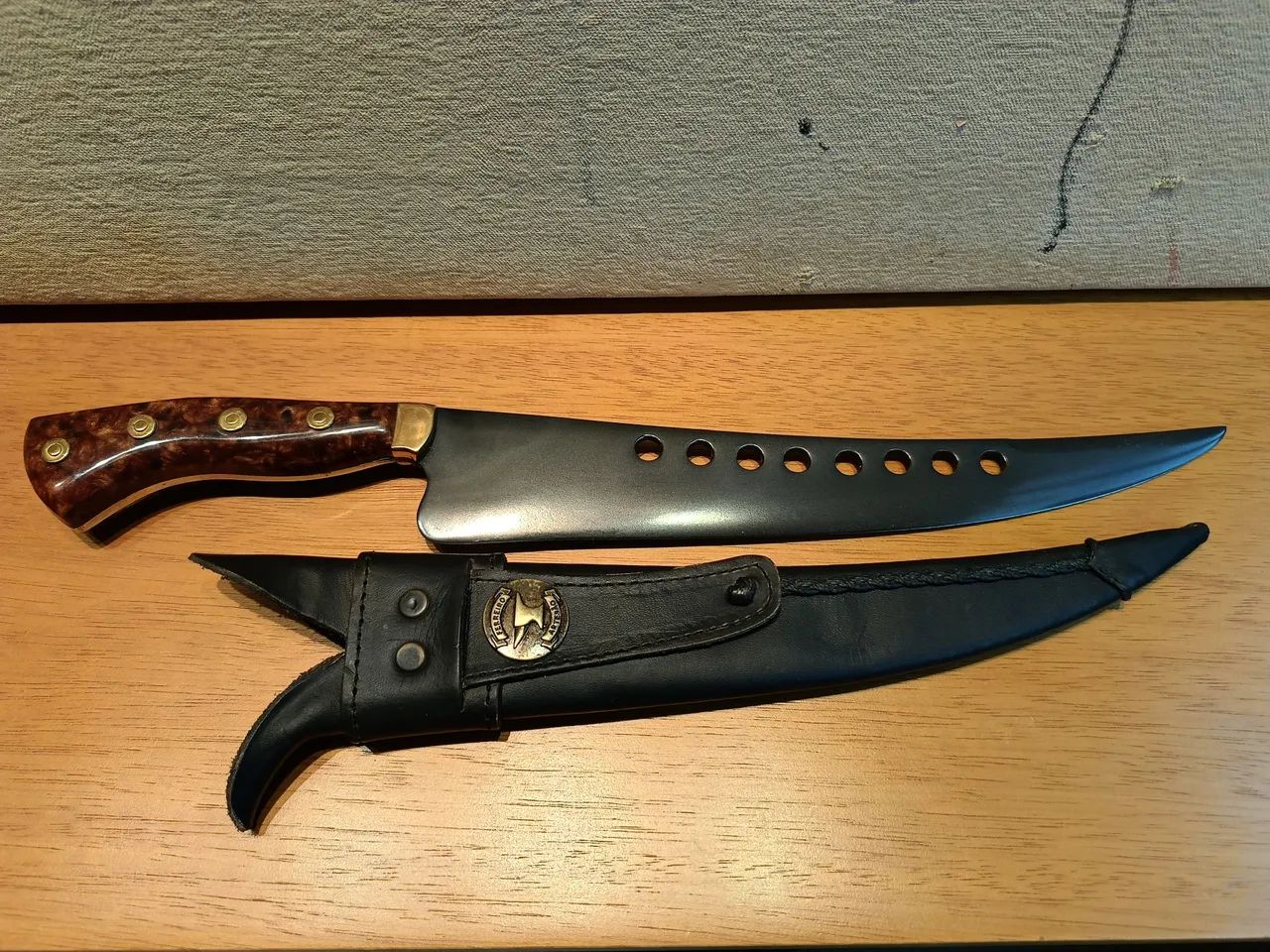 Faca churrasco aço carbono 1070  - Foto 2