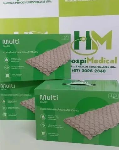 Colchão De Ar Hospitalar Pneumatico Anti-escaras Com Motor - Foto 2
