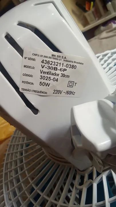 Ventilador ULTRA funcionando (aceita cartão) - Foto 4