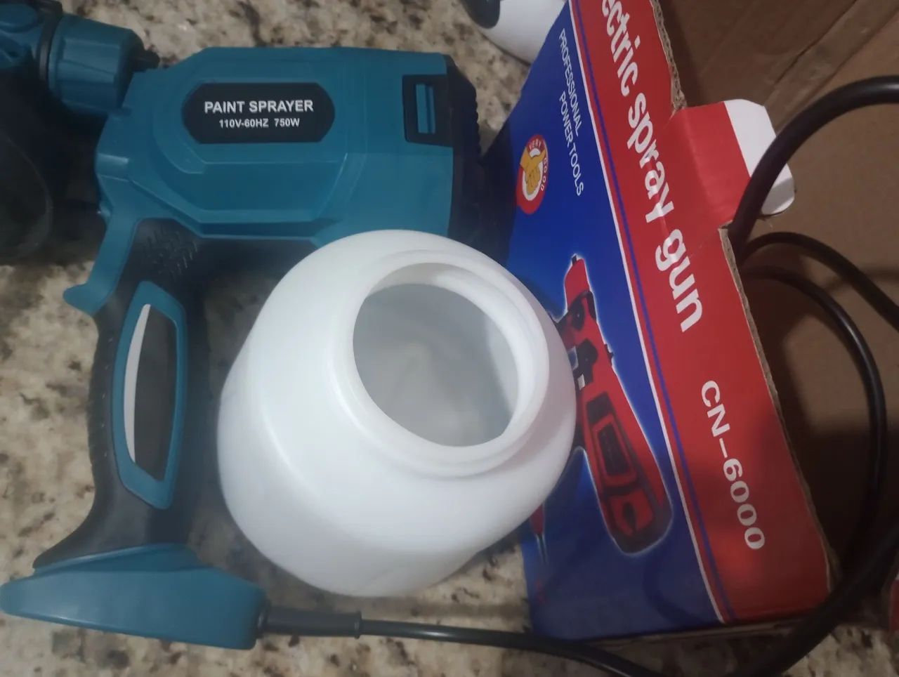 Pistola de Pintura Elétrica 750W - Novo! - Foto 3