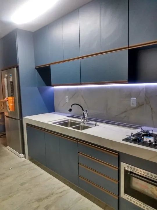 Armários de Cozinha 100% MDF.