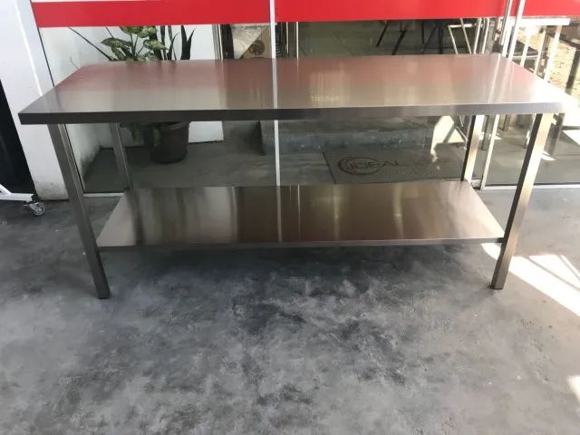 Mesa industrial em inox - Foto 2