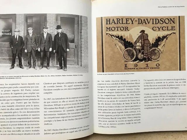 Livro Harley Davidson em espanhol  - Foto 4