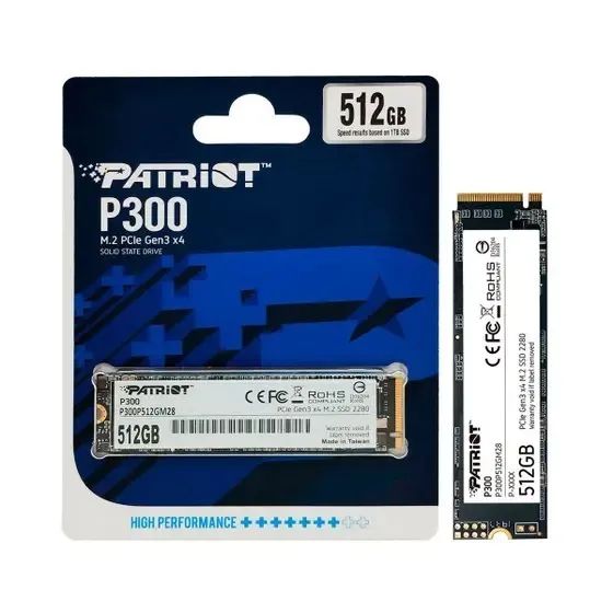 Patriot P300 SSD 512GB M.2 2280 -Velocidade e Eficiência - Coimbra Computadores Instalamos - Foto 3
