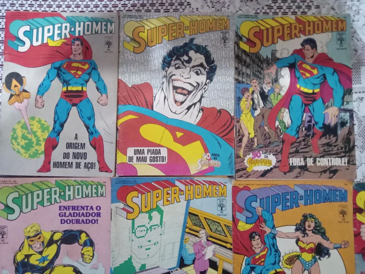 Onze hqs do Superman formatinho abril jovem com histórias de John Byrne - Foto 2