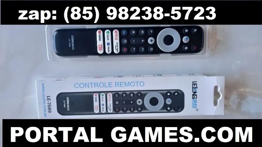 controle tv tcl novo na caixa 