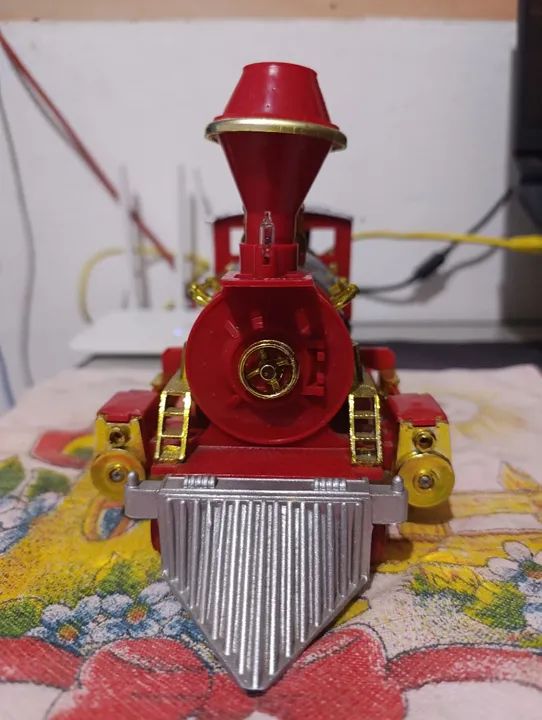 Locomotiva Denver express 1994 - Maria fumaça - Foto 4