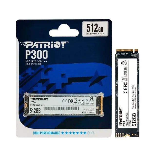 Patriot P300 SSD 512GB M.2 2280 -Velocidade e Eficiência - Coimbra Computadores Instalamos - Foto 2