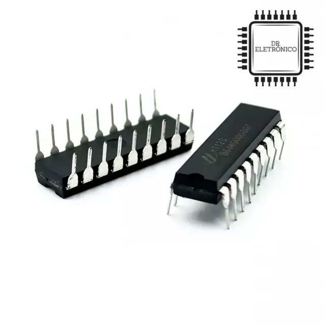 Circuito Integrado HT12D (Decodificador de RF) - Foto 3