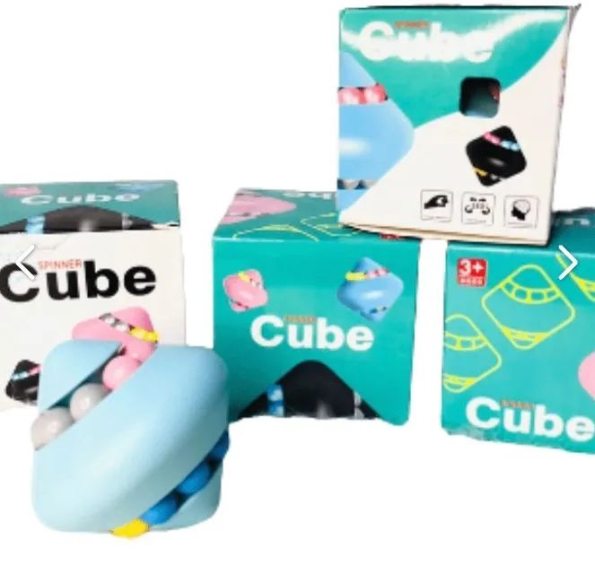 Fidget Toy Spinner Brinquedo Pião Anti Stress Cubo do Labirinto Infinito - Foto 6