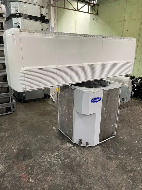 CARRIER Piso Teto 90.000 BTUs trifásico R22 220v com garantia  - Foto 2
