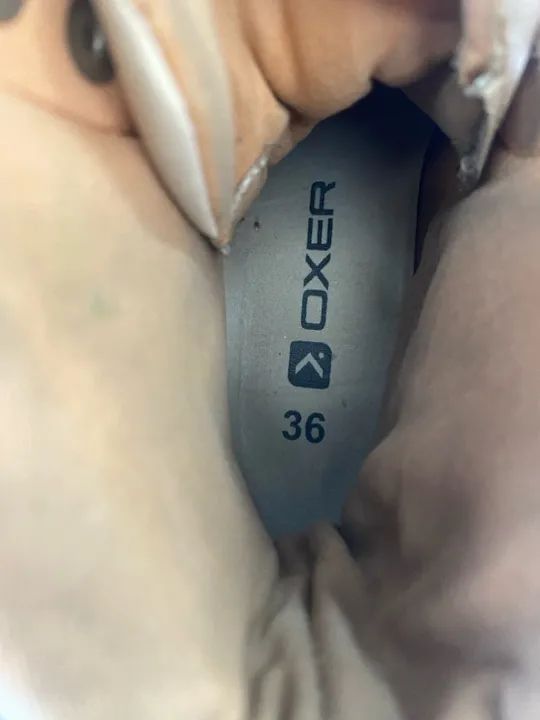 Patins em Couro Rosa Pouco Usaso n?36  - Foto 3