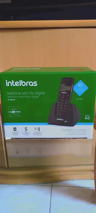 Telefone Sem Fio Digital Intelbras TS 40 ID