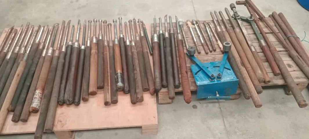 TORNO DE REPUXO MIRIAN M300 COMPLETO PRONTO P/ TRABALHAR - Foto 6