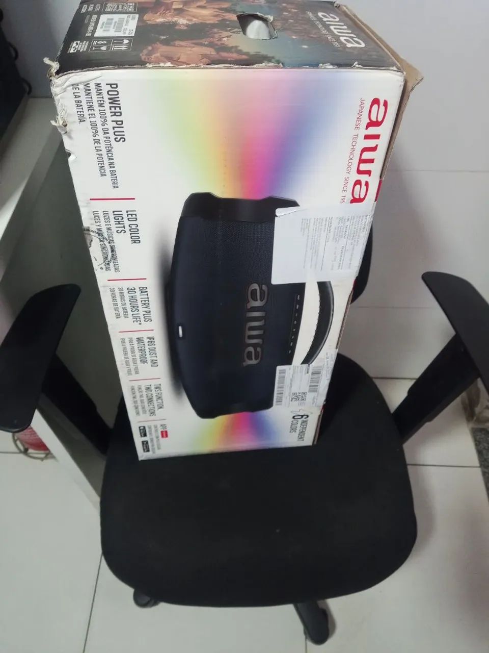 Lançamento Boombox AIWA 