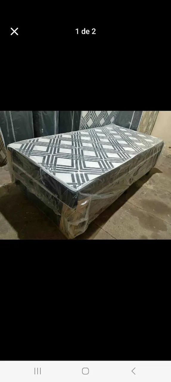Cama Box de  solteiro  nova