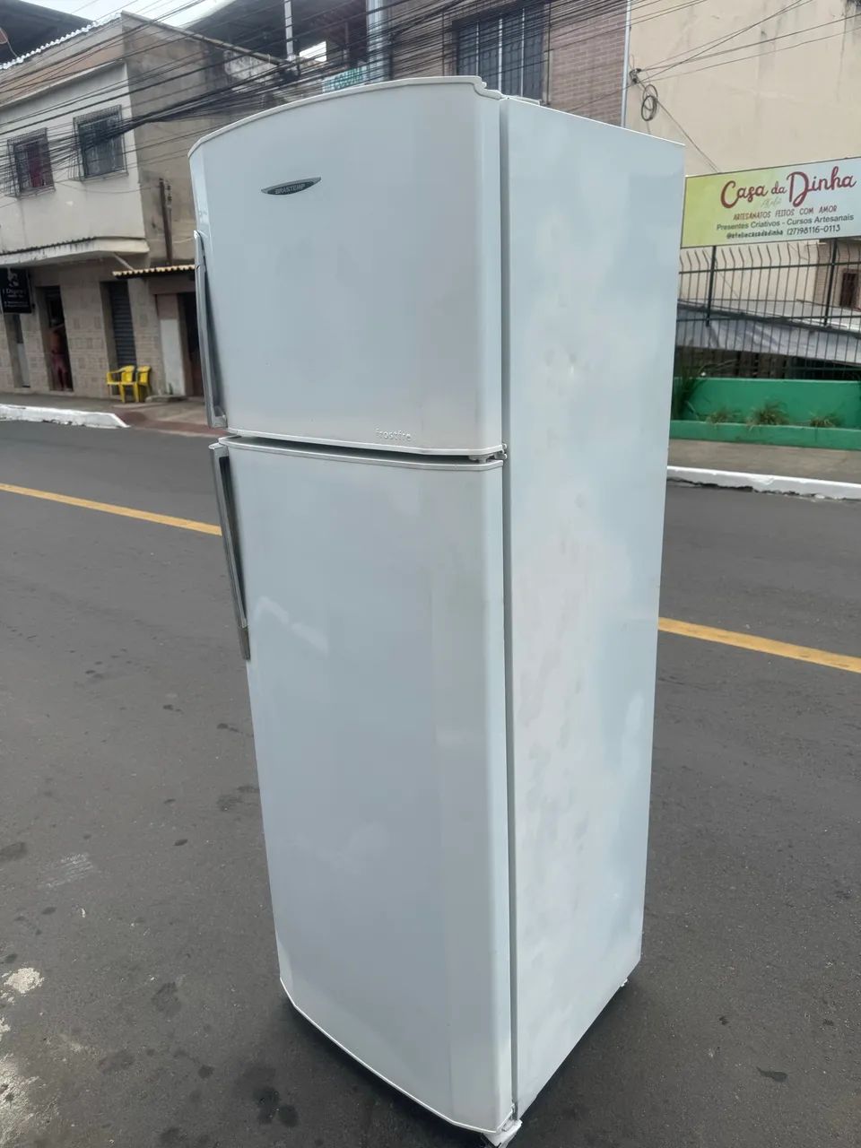 Vendo geladeira Brastemp duplex, frost free R$ 950 - Foto 2