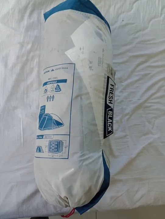 Barraca Trilha Arpenaz Fresh & Black-3 Pessoas Quechua - Foto 2