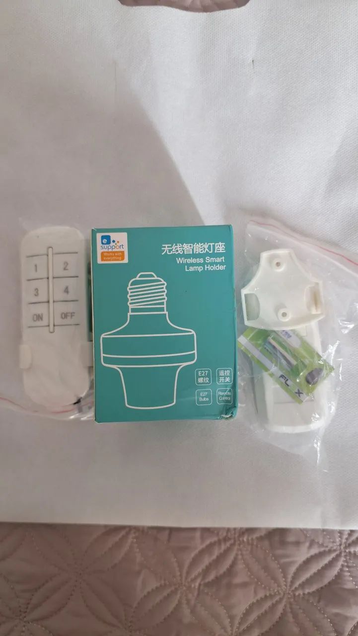 Kit lâmpada inteligente com controle remoto