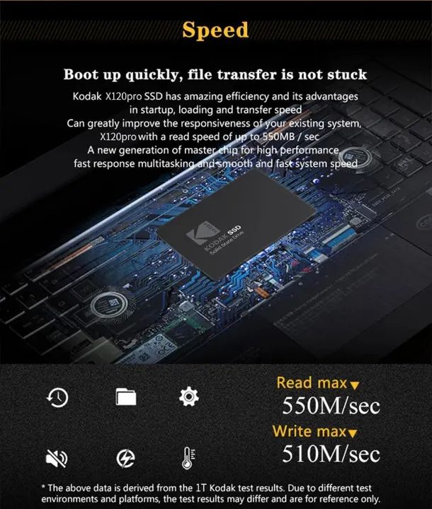 SSD Sata 128GB Kodak - Foto 3