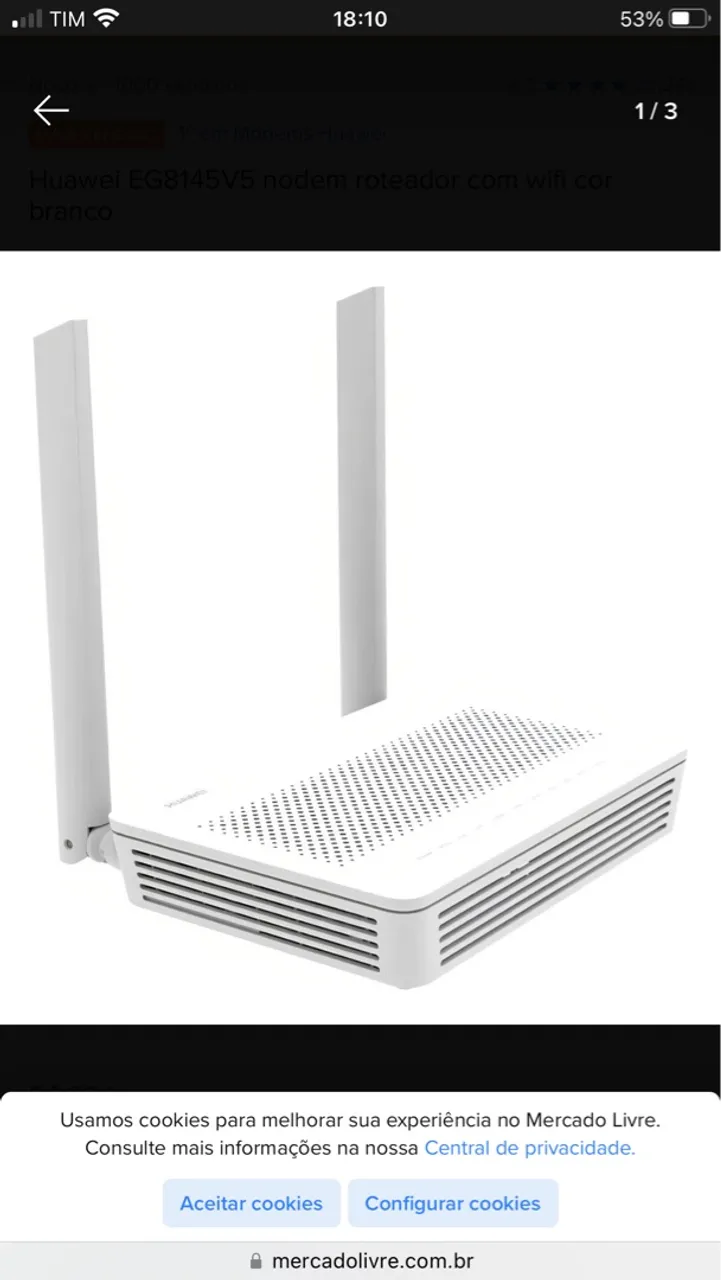 Roteador Huawei EG8145V5