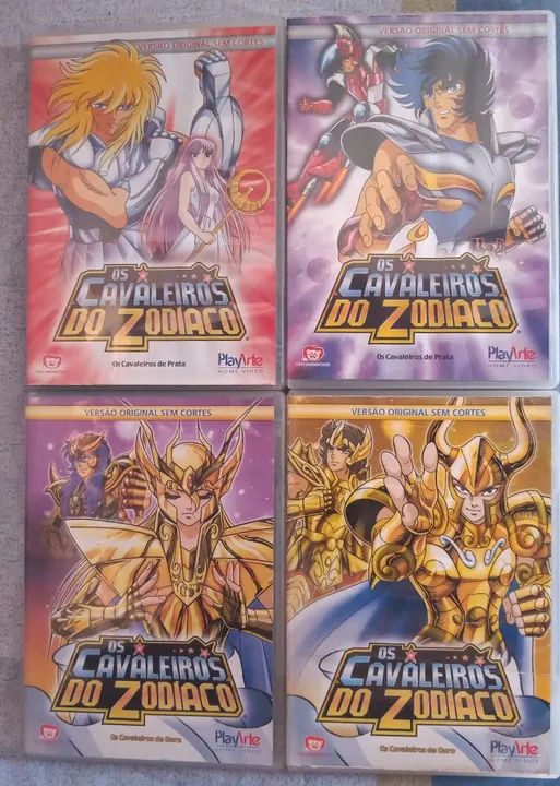 Dvd cavaleiros do zodiacos - Foto 3