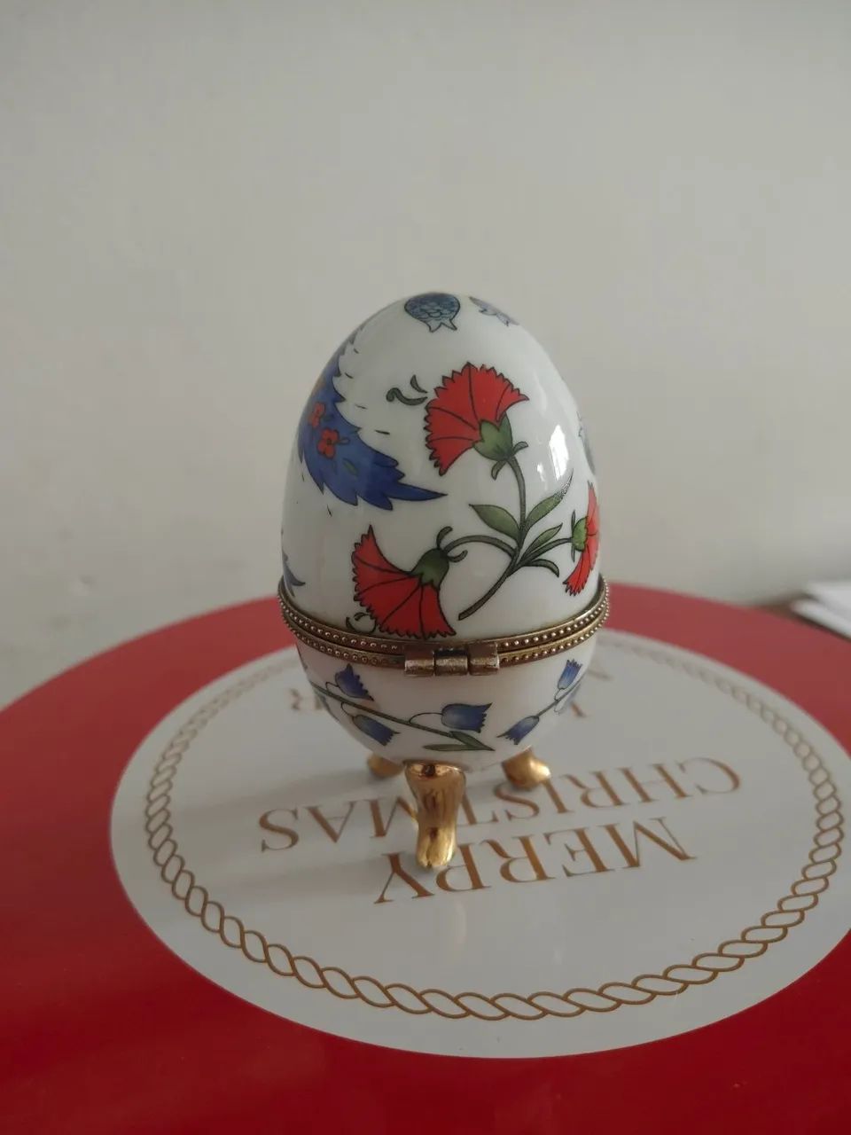 Caixa de bijoux formato Ovo três pés - Foto 2