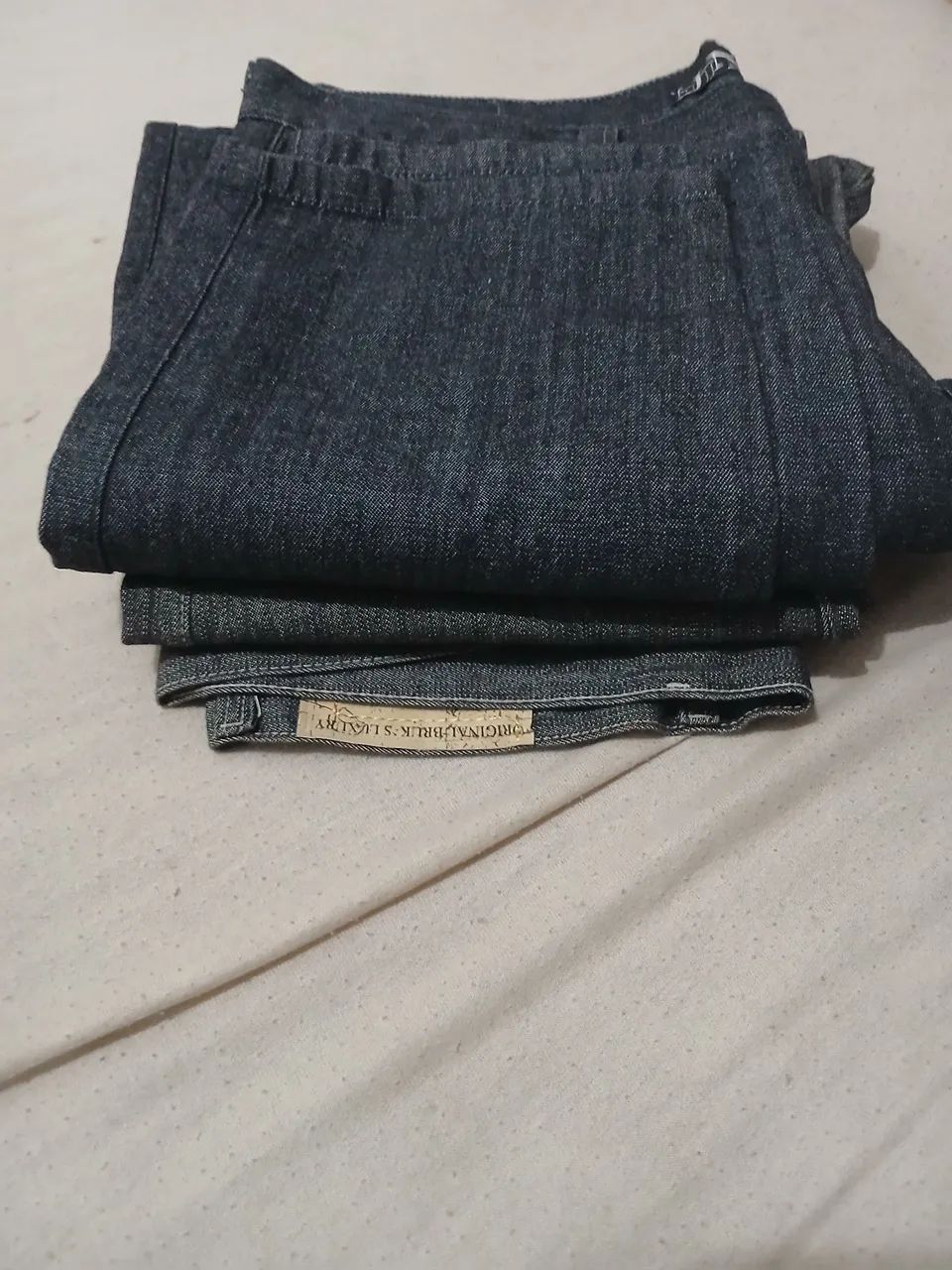  2 Calças Jeans Masculina Preta, 54 - Foto 4