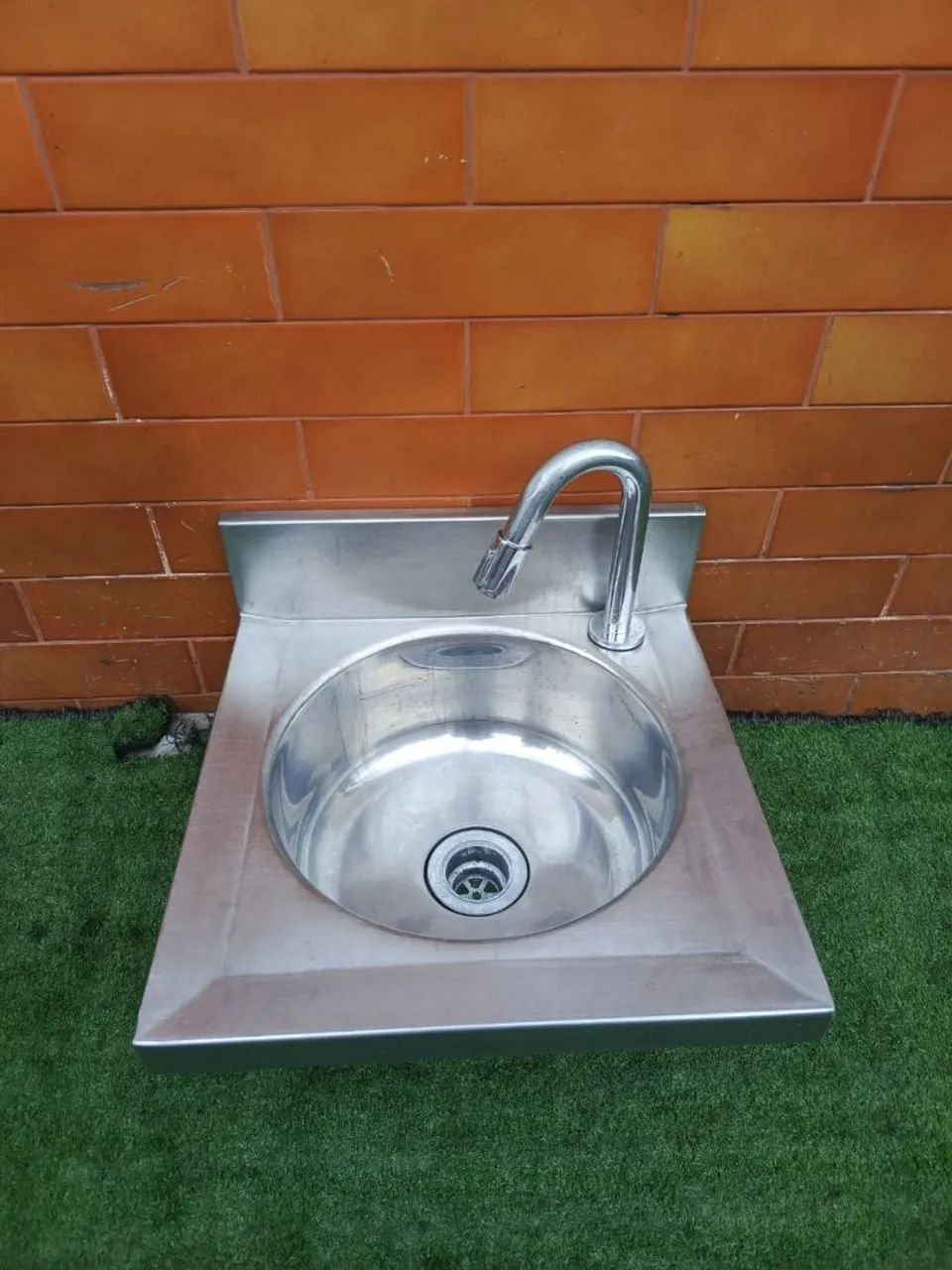 Pia industrial inox assepsia 