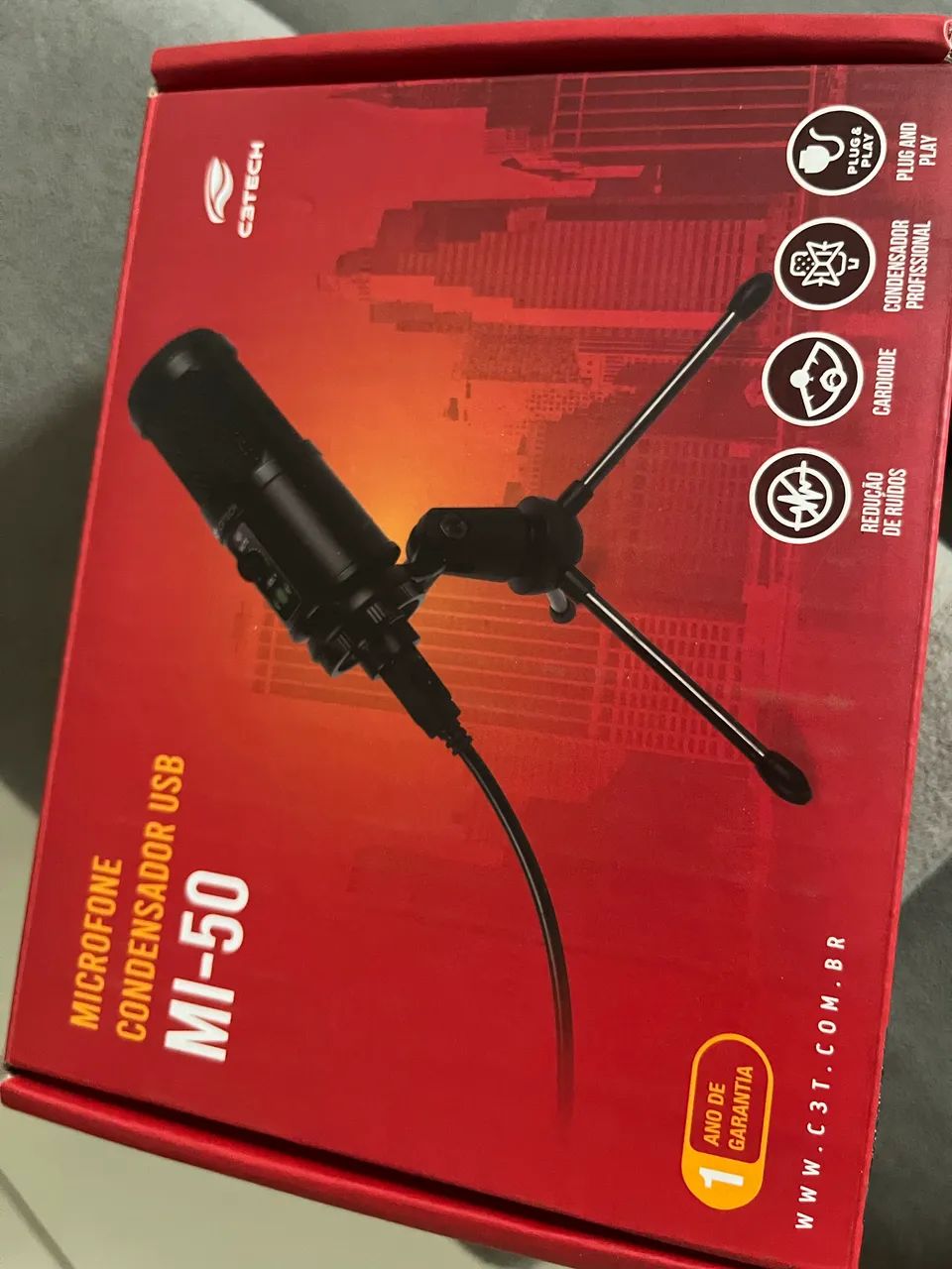 Microfone condensador USB MI-50 - Foto 2